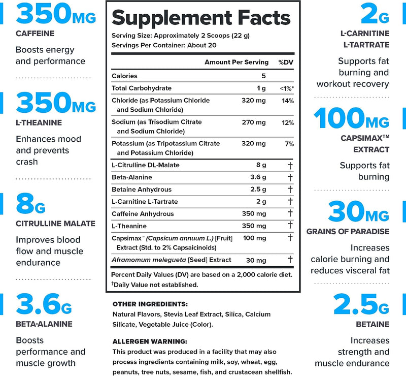 Load image into Gallery viewer, Legion Athletics - Pulse Burn Thermogenic Pre-Workout
