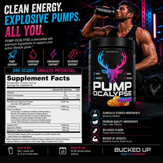 Bucked Up - PUMP-OCALYPSE - Pre-Workout