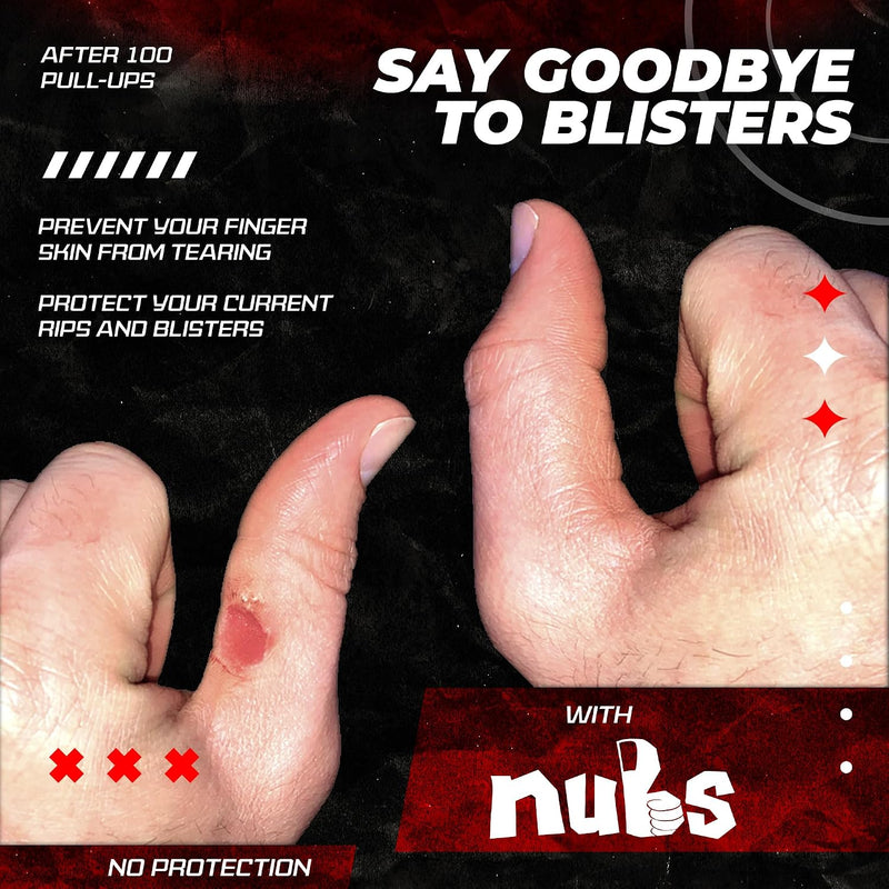 Load image into Gallery viewer, JerkFit - Nubs (Pair) Thumb and Finger Sleeves for the Hook Grip
