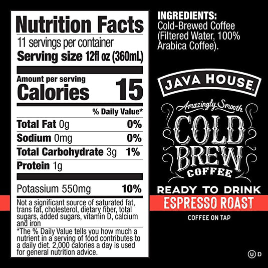 Java House - Cold Brew On Tap