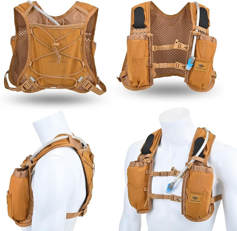 Load image into Gallery viewer, Orange Mud - Gear Vest, Version V4.0: Ideal for running, biking, triathlon - Running Vest
