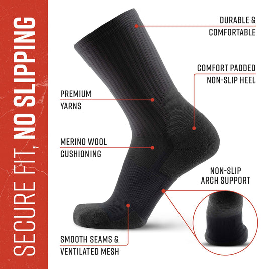Mudgear - Ruck Sock (All Black)