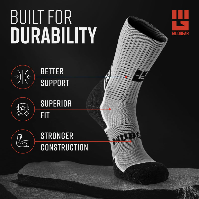 Load image into Gallery viewer, MudGear - Ruck Sock (Gray/Black)
