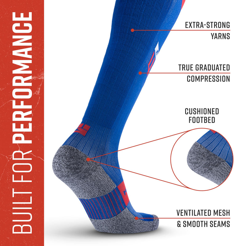 Load image into Gallery viewer, Mudgear - Tall Compression Socks (USA)
