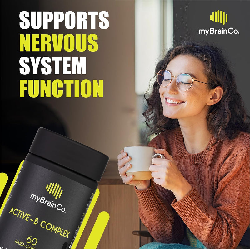 Load image into Gallery viewer, myBrainCo. - ACTIVE-B COMPLEX - Vitamins &amp; Supplements
