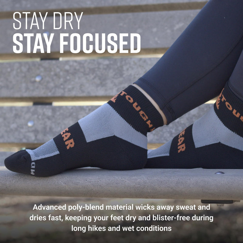 Load image into Gallery viewer, Tough Mudder by MudGear Quarter (1/4) Crew Sock
