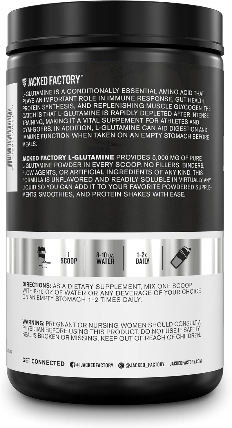 Load image into Gallery viewer, Jacked Factory - L-Glutamine Fermented - Amino Acid
