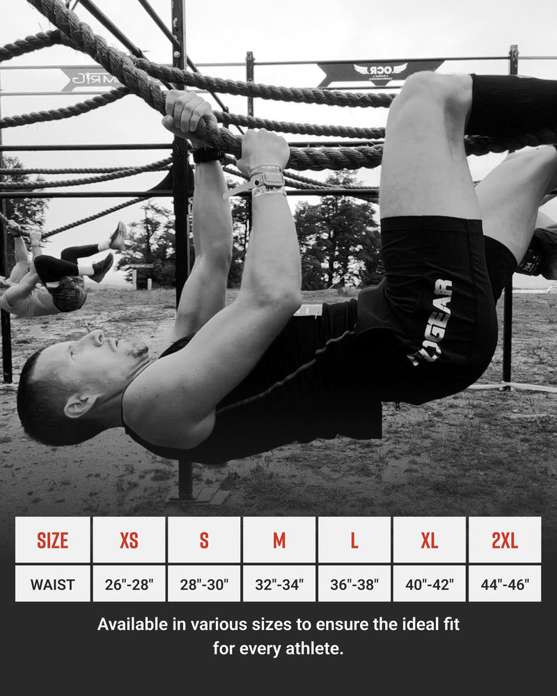 Load image into Gallery viewer, Mudgear - Men&#39;s Freestyle Running Shorts (Black)
