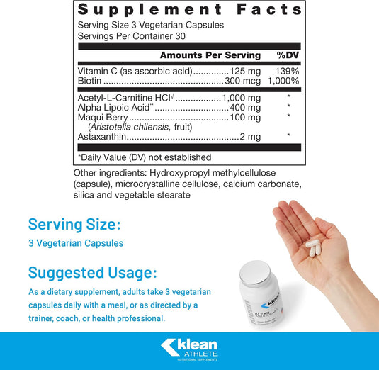 Klean Athlete - Klean Antioxidant - Vitamins & Supplements