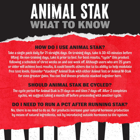 Animal Stak (21 Packs)