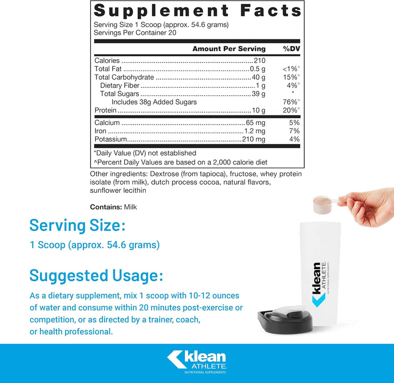 Load image into Gallery viewer, Klean Athlete - Klean Recovery - Protein Supplements
