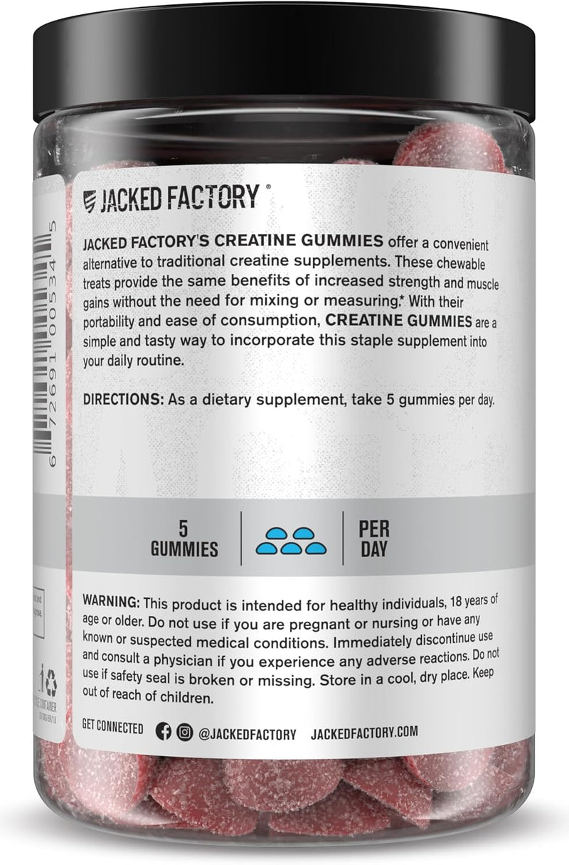 Load image into Gallery viewer, Jacked Factory - Creatine Gummies
