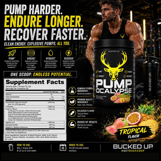 Bucked Up - PUMP-OCALYPSE - Pre-Workout