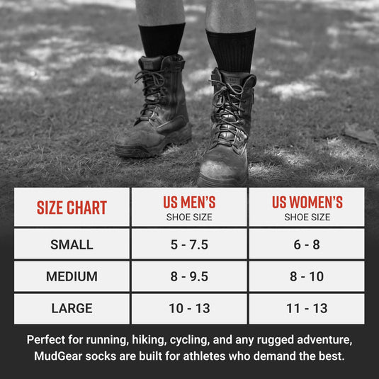 Mudgear - Ruck Sock (All Black)