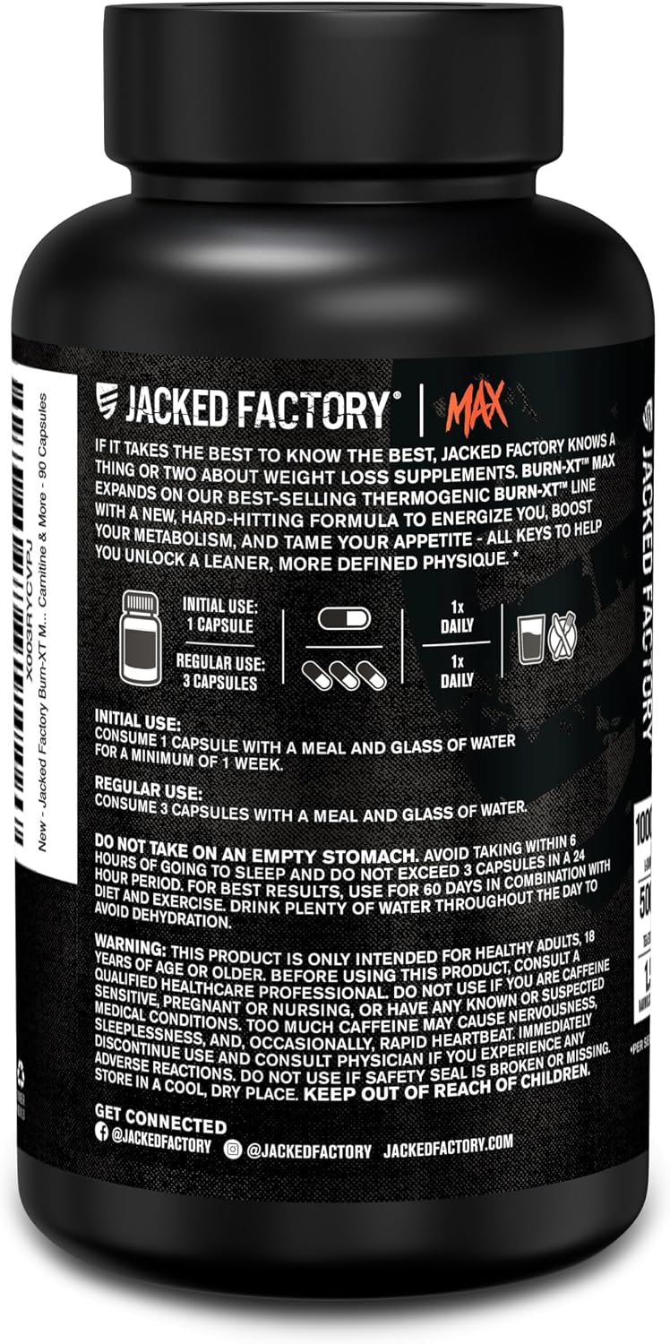 Load image into Gallery viewer, Jacked Factory - Burn-XT MAX - Fat Burner
