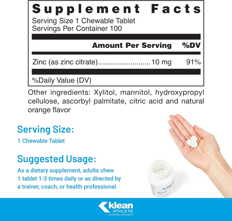 Load image into Gallery viewer, Klean Athlete - Klean Zinc - Vitamins &amp; Supplements
