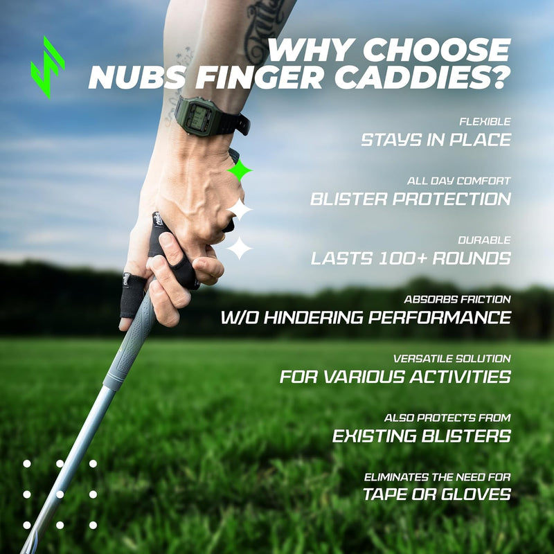 Load image into Gallery viewer, JerkFit - Nubs Finger Caddies, Thumb and Finger Sleeves for Golf
