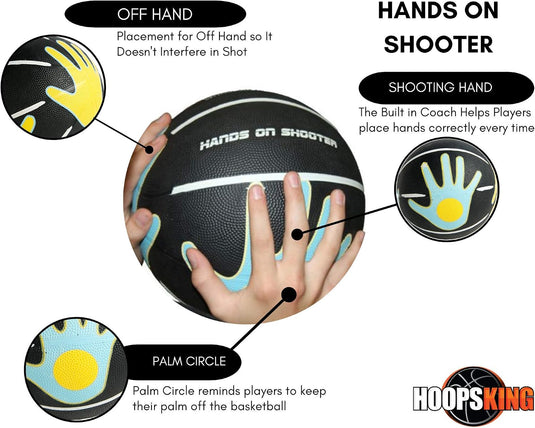 HoopsKing - Hands on shooter indoor basketball
