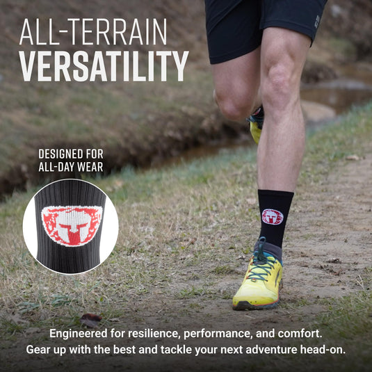 Mudgear - Spartan by MudGear Crew Height Sock