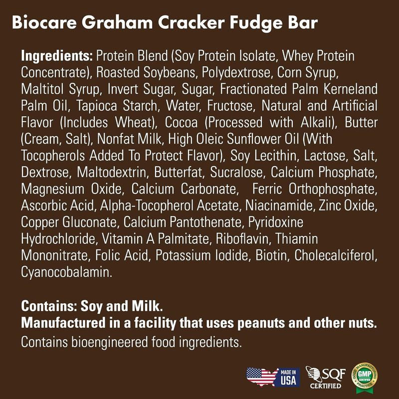 Load image into Gallery viewer, Biocare - 15G Protein Graham Cracker Fudge Bar - Protein Supplements
