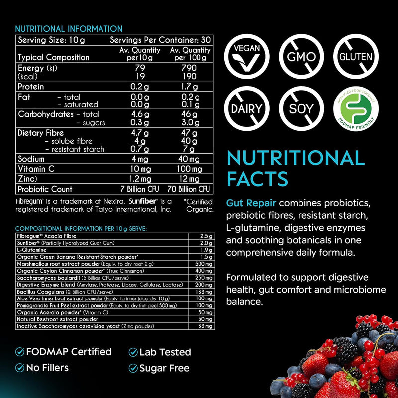 Load image into Gallery viewer, myBrainCo. - GUT REPAIR™ - Vitamins &amp; Supplements
