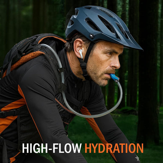 Orange Mud - HydraPak Bladder 2L Elite with Quick Disconnect and Blaster Valve - Hydration Bladder