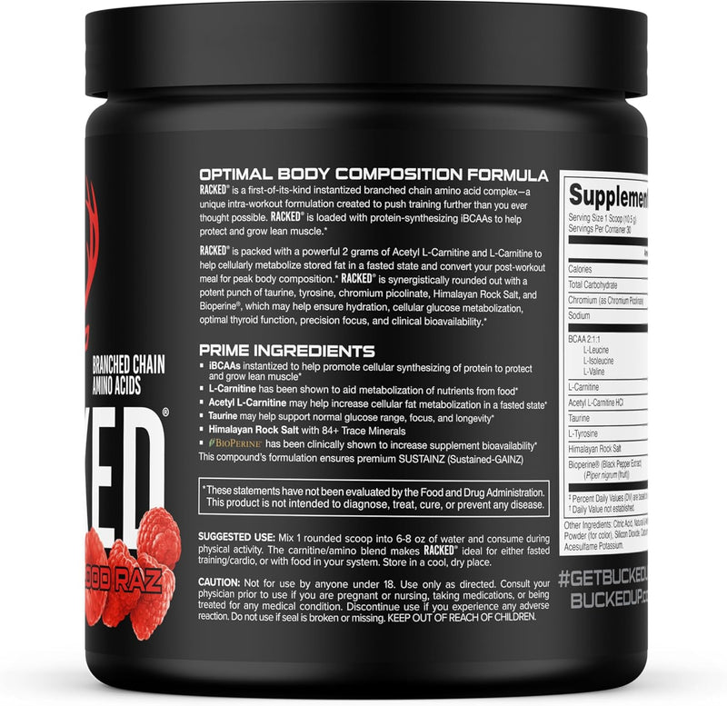 Load image into Gallery viewer, Bucked Up - RACKED BCAA
