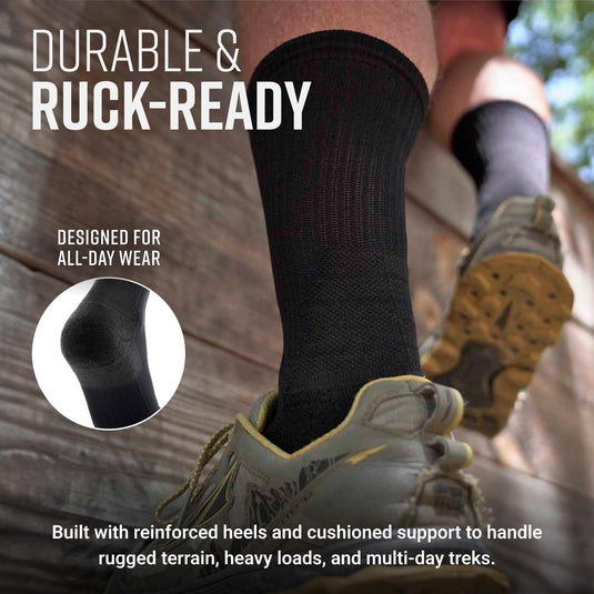Mudgear - Ruck Sock (All Black)