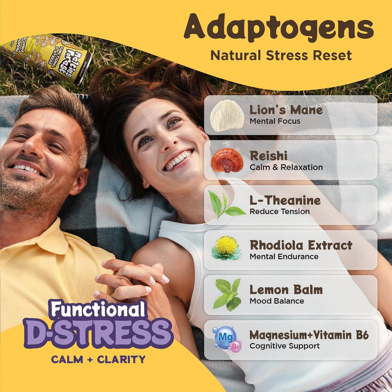 Load image into Gallery viewer, Melting Forest - Mushroom D-Stress Drink 12 Pack - Coconut Pineapple
