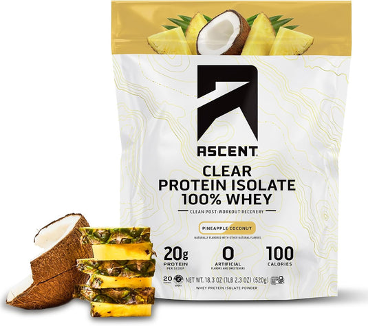 Ascent - Clear Whey Isolate - Pineapple Coconut