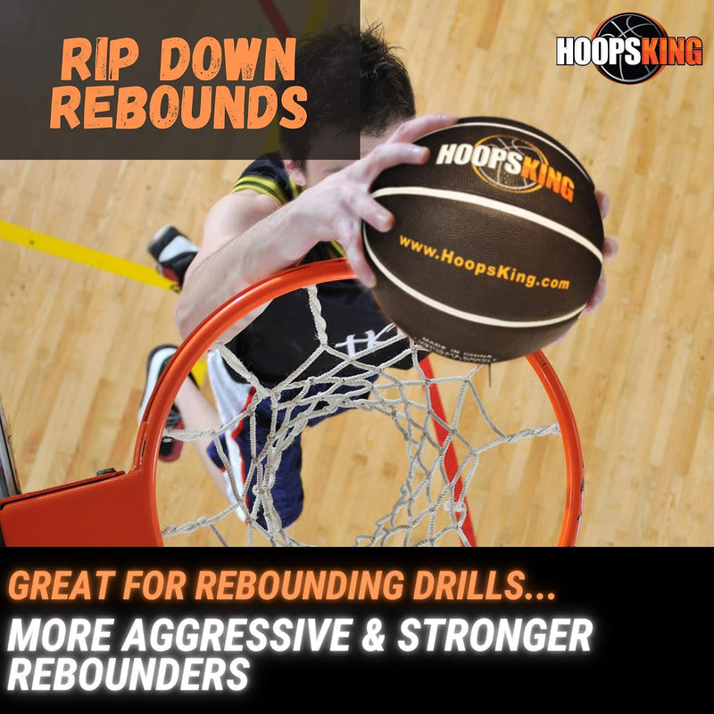 Load image into Gallery viewer, HoopsKing - Weighted Indoor Basketball for Training (Men or Women) | 29.5" &amp; 28.5"
