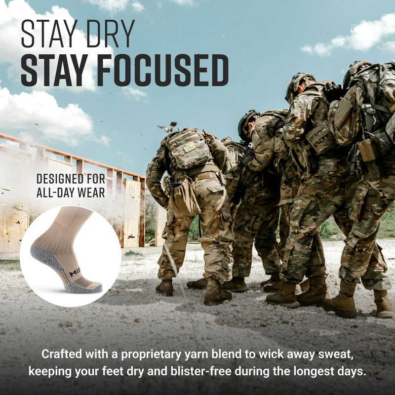 Load image into Gallery viewer, Mudgear - Tall compression socks tactical line (coyote tan)
