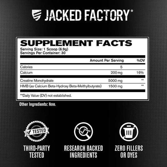 Jacked Factory - Creatine + HMB
