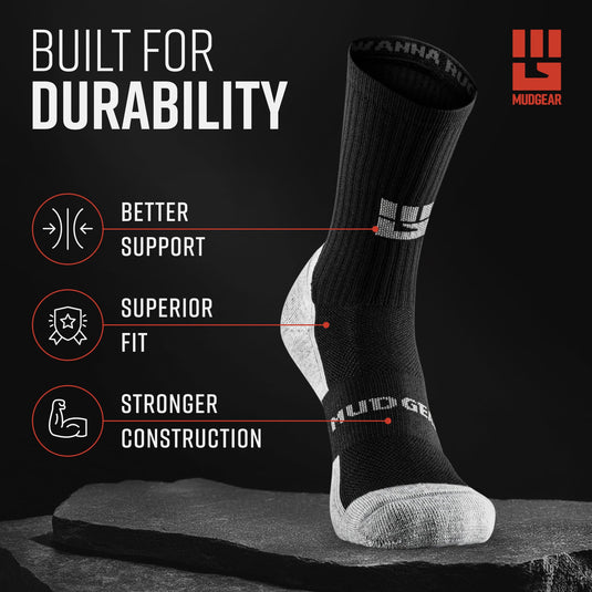 MudGear - Ruck Sock (Black/Gray)