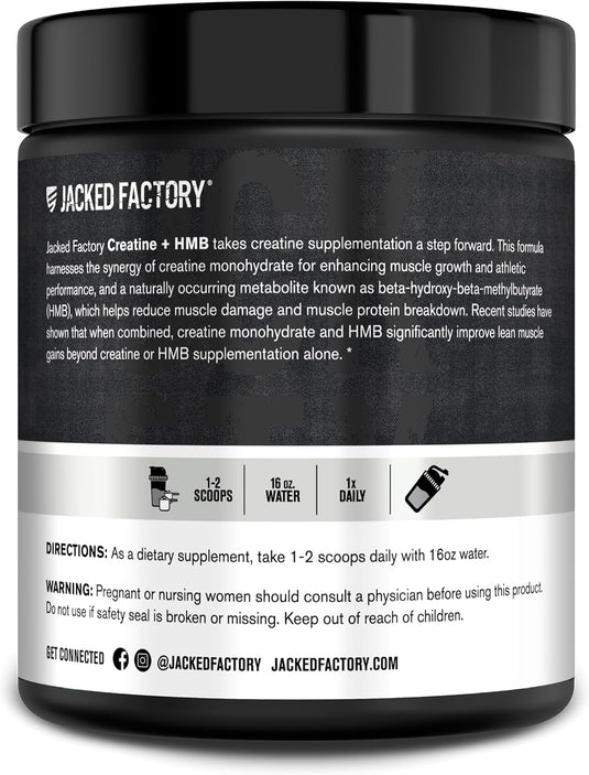 Jacked Factory - Creatine + HMB