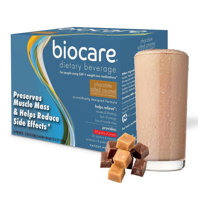 Load image into Gallery viewer, Biocare - 30G Protein Chocolate Salted Caramel (14-Servings) - Protein Supplements
