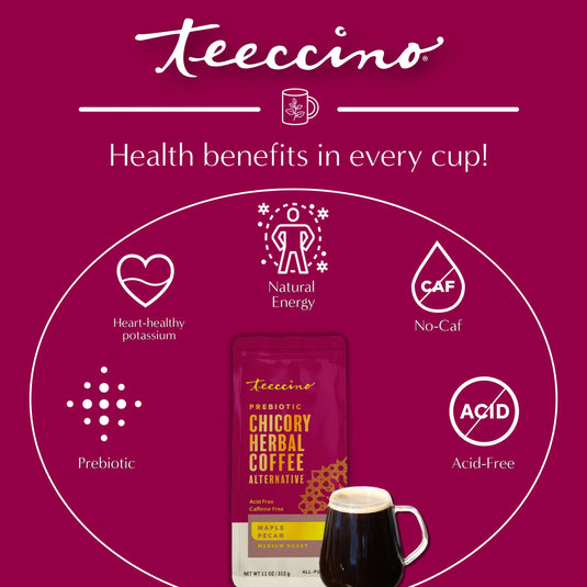 Teeccino - Maple Pecan Chicory Herbal Coffee
