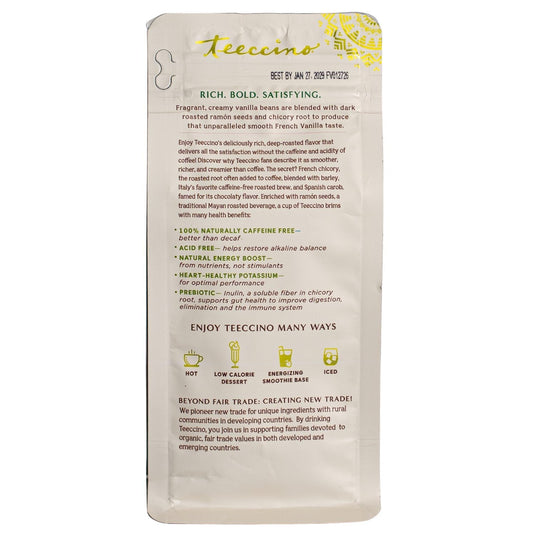 Teeccino - French Vanilla Chicory Herbal Coffee