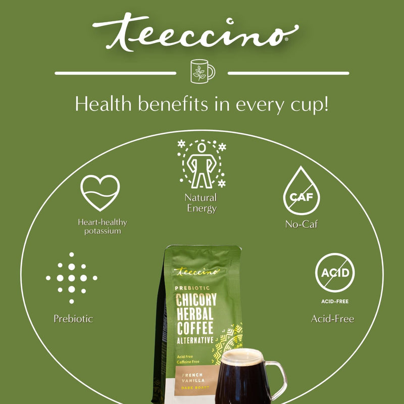 Load image into Gallery viewer, Teeccino - French Vanilla Chicory Herbal Coffee
