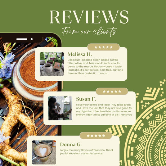 Teeccino - French Vanilla Chicory Herbal Coffee