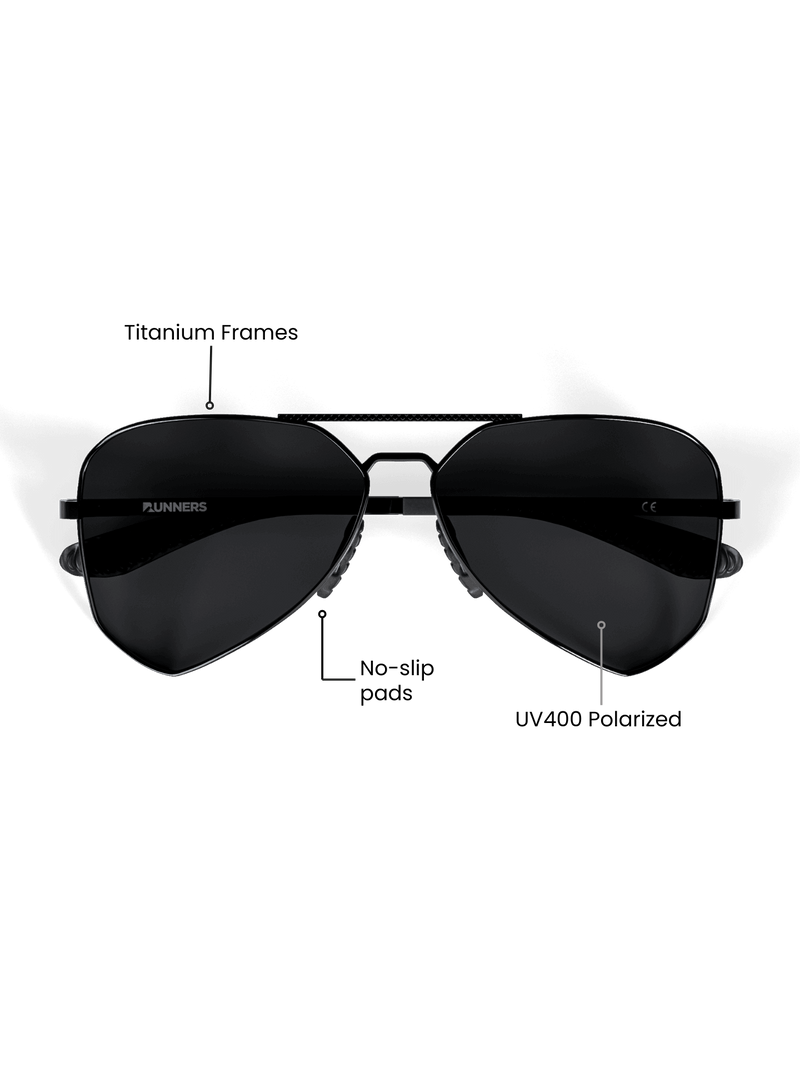 Load image into Gallery viewer, Runner&#39;s Athletics - Blackout Titanium

