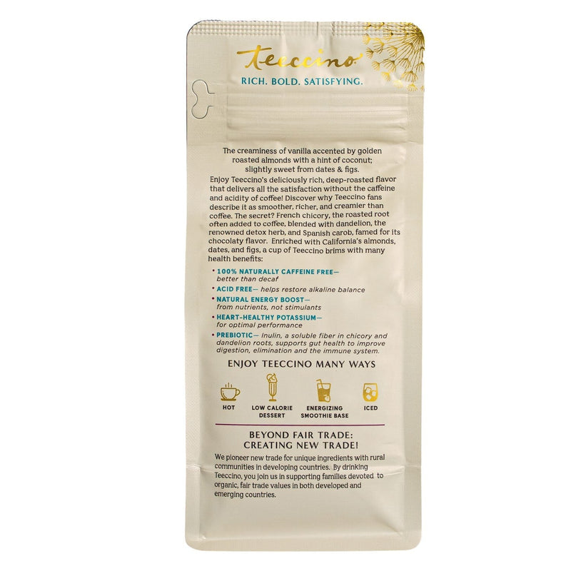 Load image into Gallery viewer, Teeccino - Dandelion Vanilla Nut Herbal Coffee

