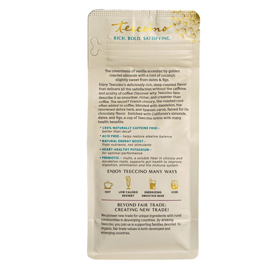 Teeccino - Dandelion Vanilla Nut Herbal Coffee