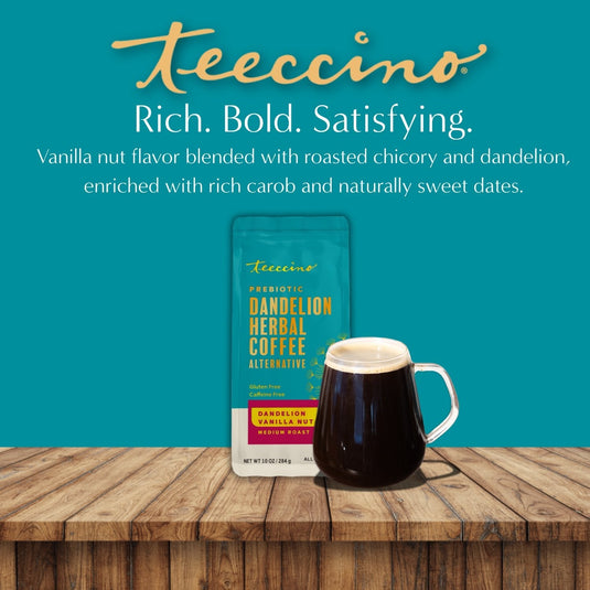 Teeccino - Dandelion Vanilla Nut Herbal Coffee