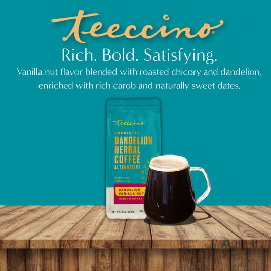 Teeccino - Dandelion Vanilla Nut Herbal Coffee