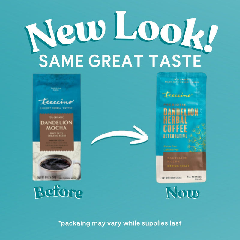 Load image into Gallery viewer, Teeccino - Dandelion Mocha Herbal Coffee
