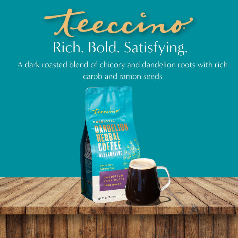 Load image into Gallery viewer, Teeccino - Dandelion Dark Roast Herbal Coffee
