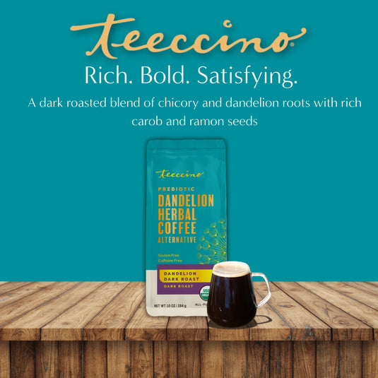 Teeccino - Dandelion Dark Roast Herbal Coffee