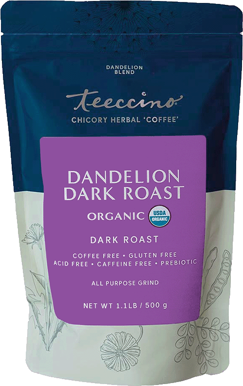 Teeccino - Dandelion Dark Roast Herbal Coffee