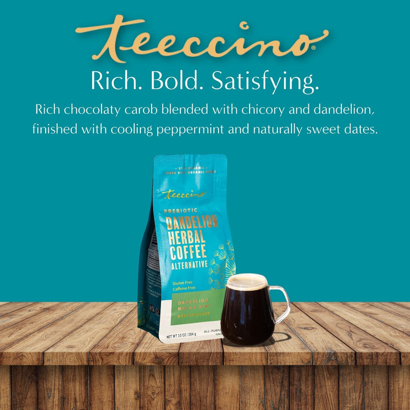 Load image into Gallery viewer, Teeccino - Dandelion Mocha Mint Herbal Coffee

